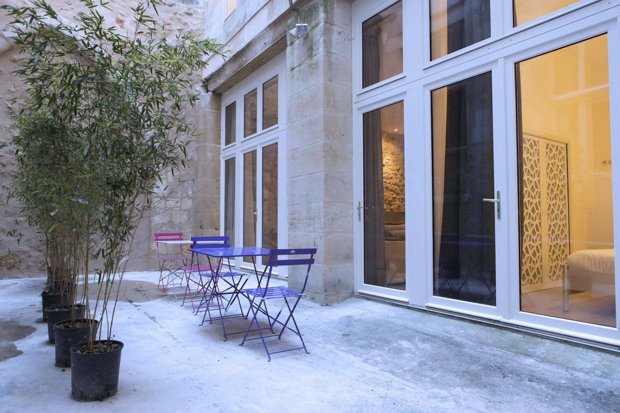 Ausone Beautiful Loft Apartment In Historical Center + Terrace And Parking Bordeaux Eksteriør billede